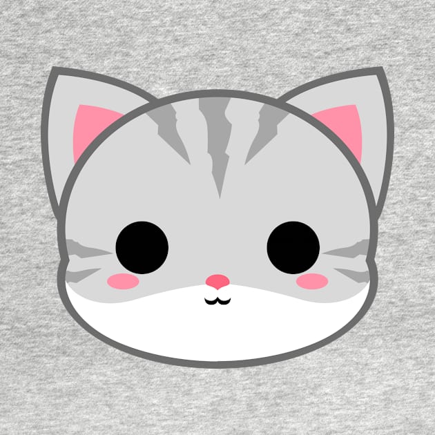 Cute Light Grey Cat by alien3287